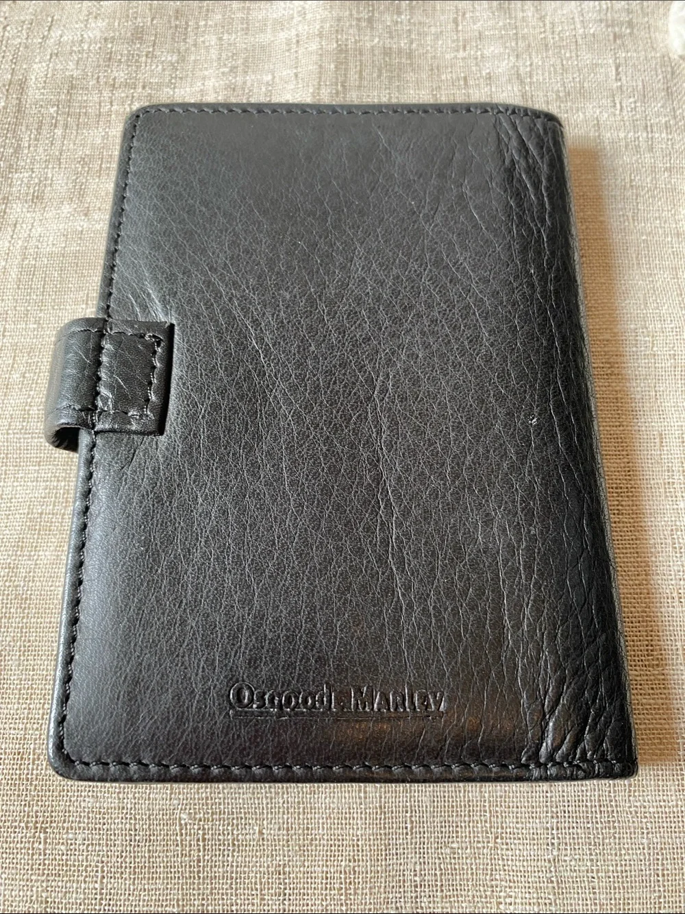 Osgoode Marley Superior Quality Leather Bi-Fold Snap Wallet - Father’s Day Gift